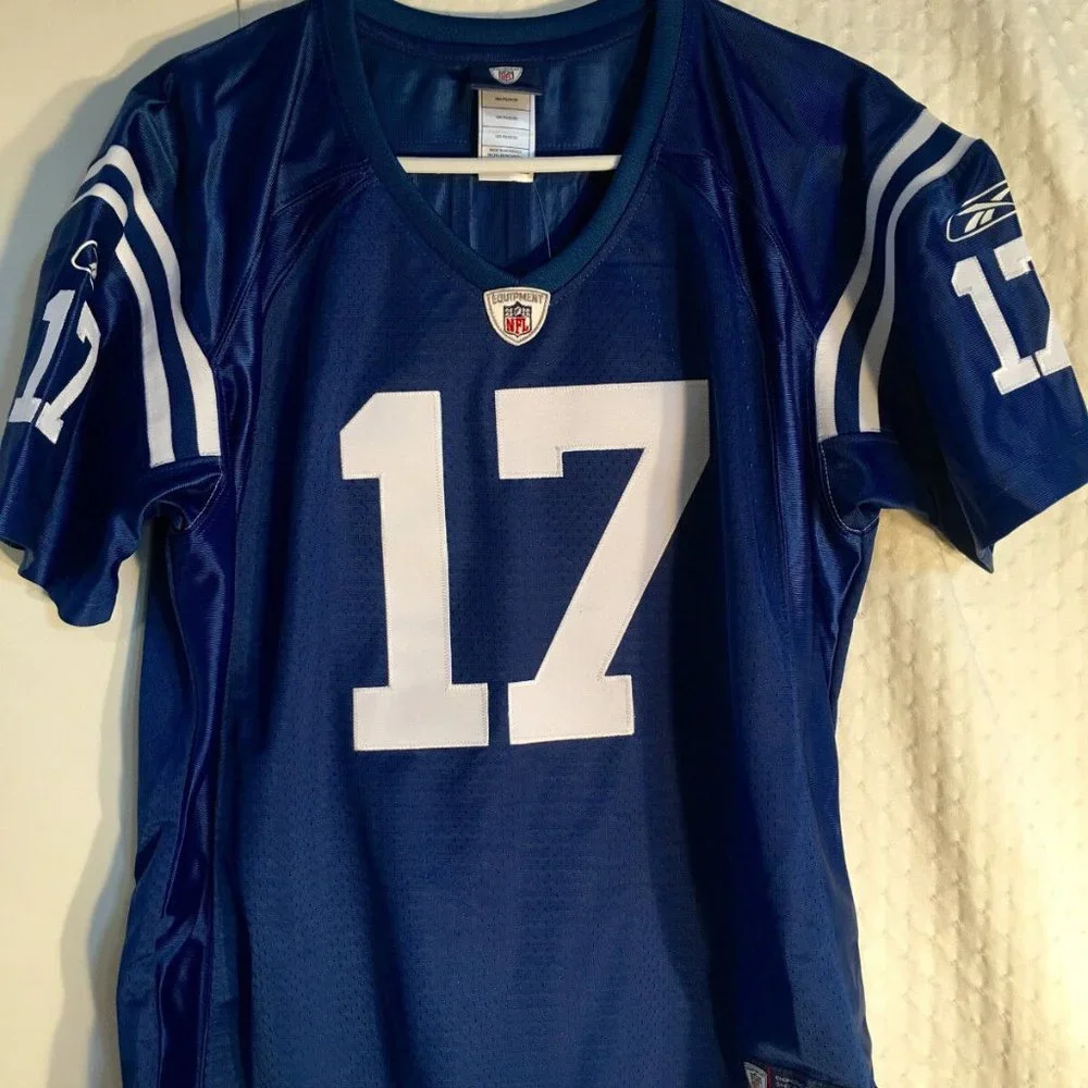 Reebok INDIANAPOLIS COLTS AUSTIN COLLIE Women's Premier JERSEY. Name and number - Picture 1 of 4